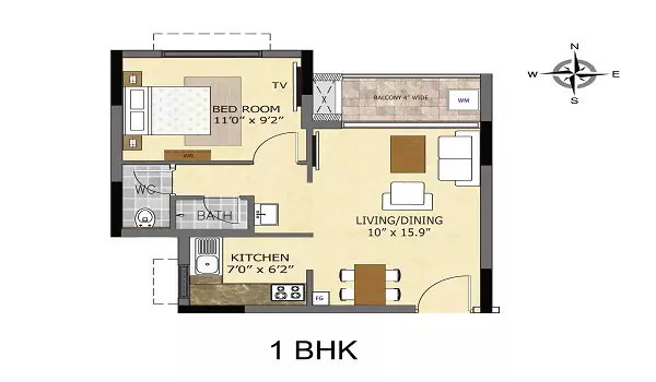 Purva Aerocity Floor Plan